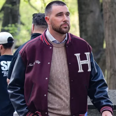 Tommy Hilfiger Travis Kelce Varsity Jacket