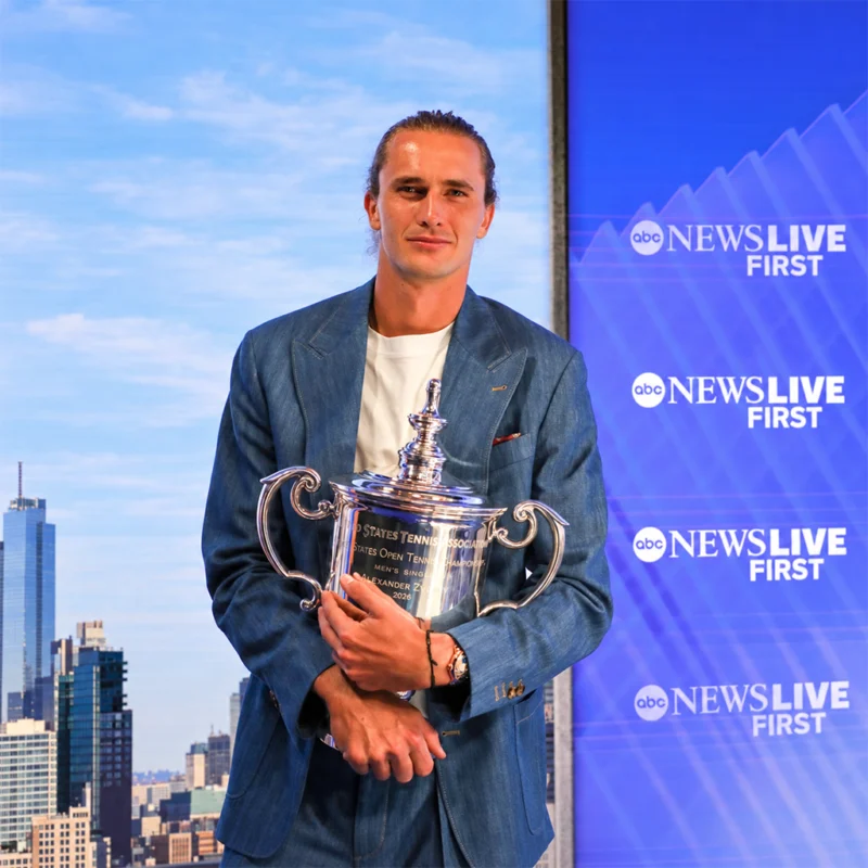 US Open Alexander Zverev Blazer