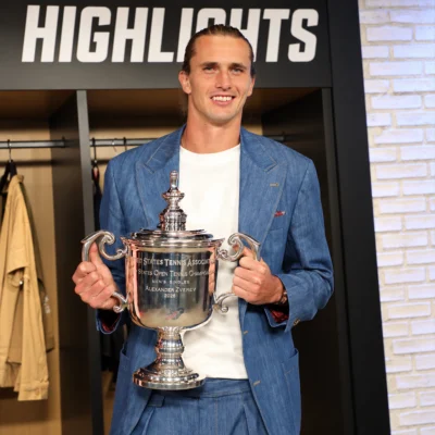 US Open Alexander Zverev Blazer