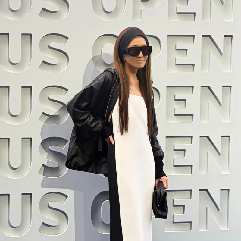 US Open Event Vera Wang Jacket