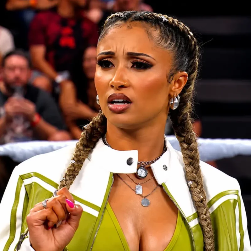 WWE Kelani Jordan Croped Jacket