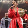 Wrestling champions Kelani Jordan Leather Coat