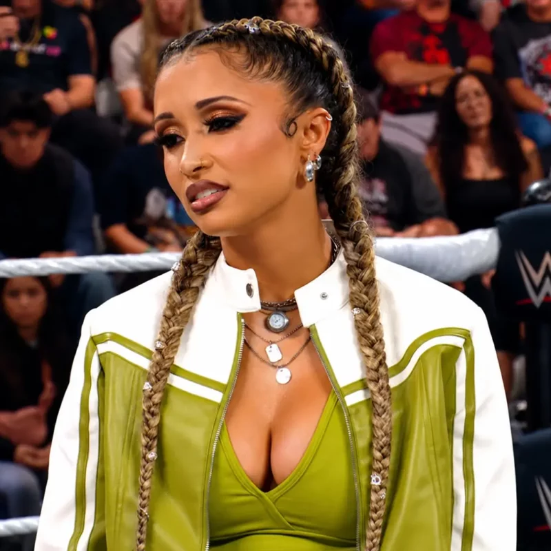 WWE Kelani Jordan Croped Jacket