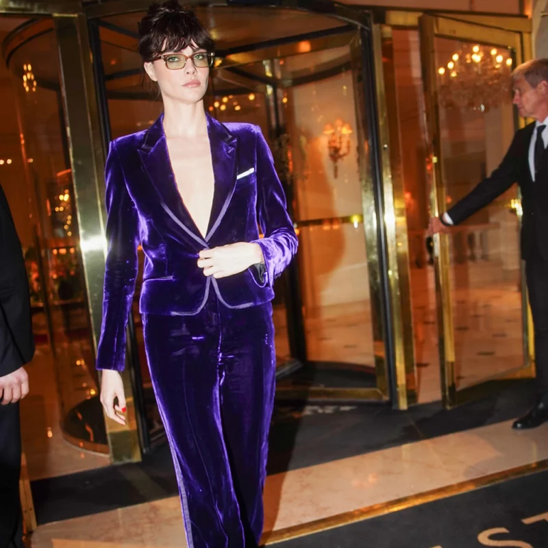 PFW Cara Delevingne Suit