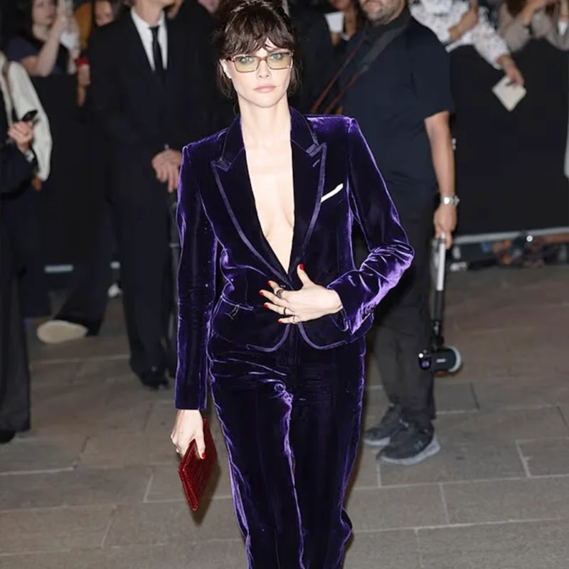 PFW Cara Delevingne Suit