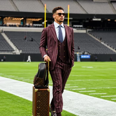 Allegiant Stadium Patrick Mahomes Suit