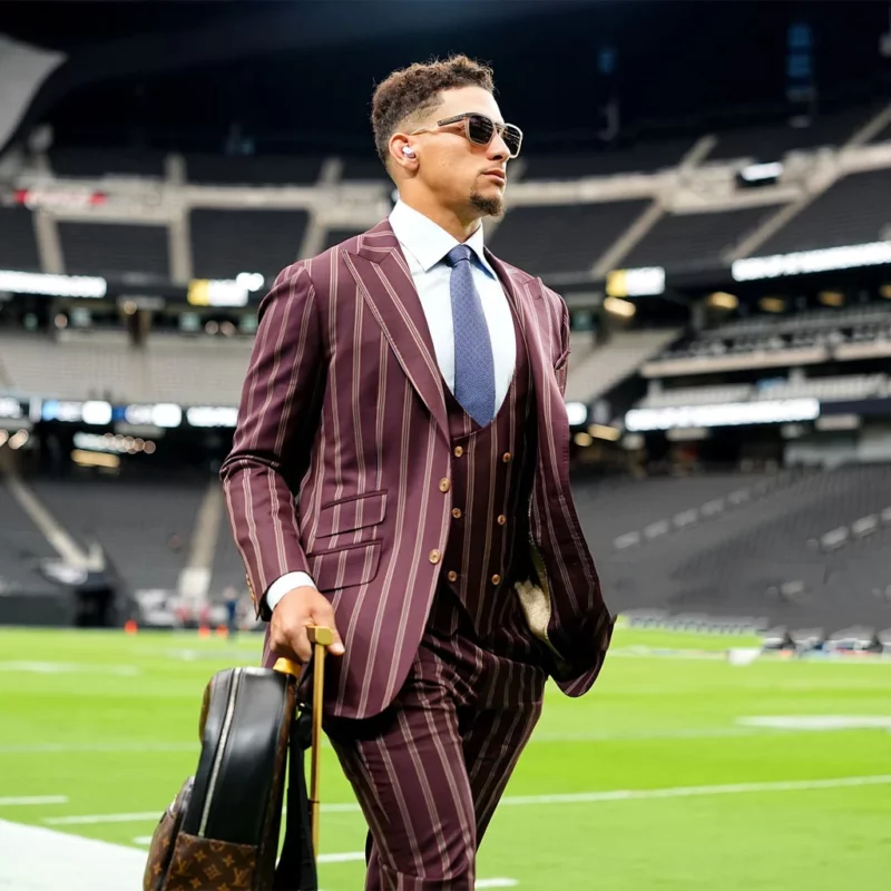 Allegiant Stadium Patrick Mahomes Suit