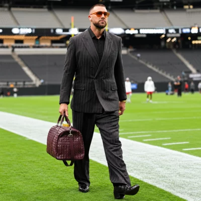 Allegiant Stadium Travis Kelce Suit