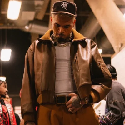 Bay Area Night 3 Chris Brown Jacket