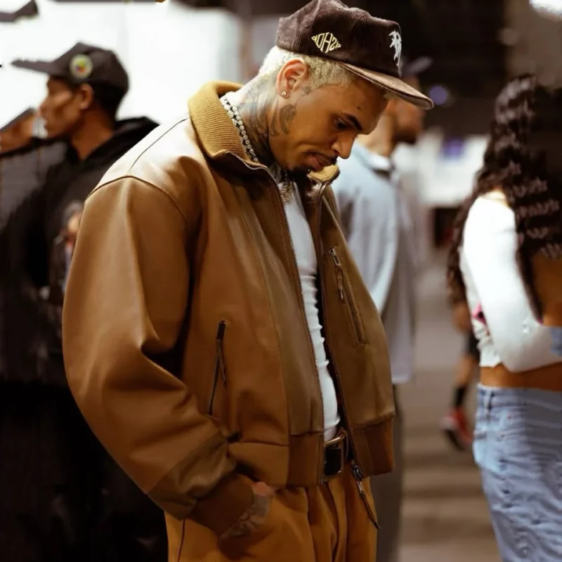 Bay Area Night 3 Chris Brown Jacket