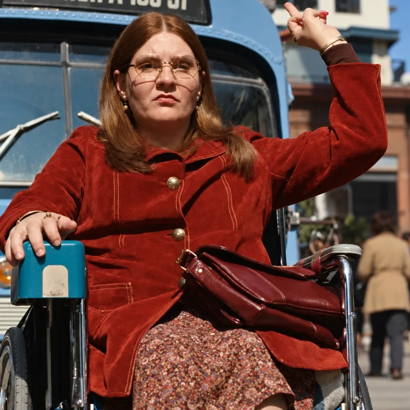 Being Heumann 2026 Ruth Madeley Coat