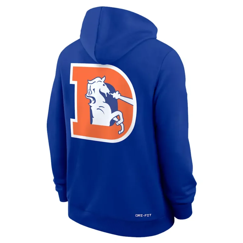 Denver Broncos Bo Nix Sideline Hoodie