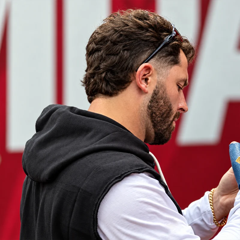 Buccaneers Baker Mayfield Sleeveless Hoodie