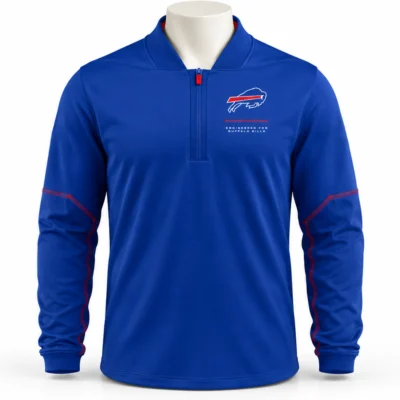 Buffalo Bills Quarter Zip Top Jacket