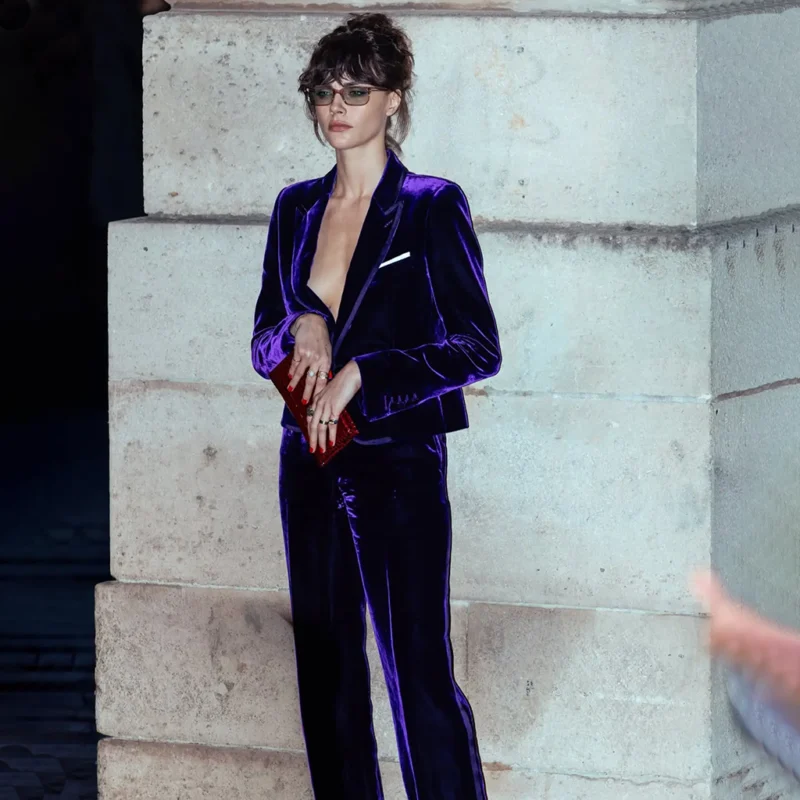 PFW Cara Delevingne Suit