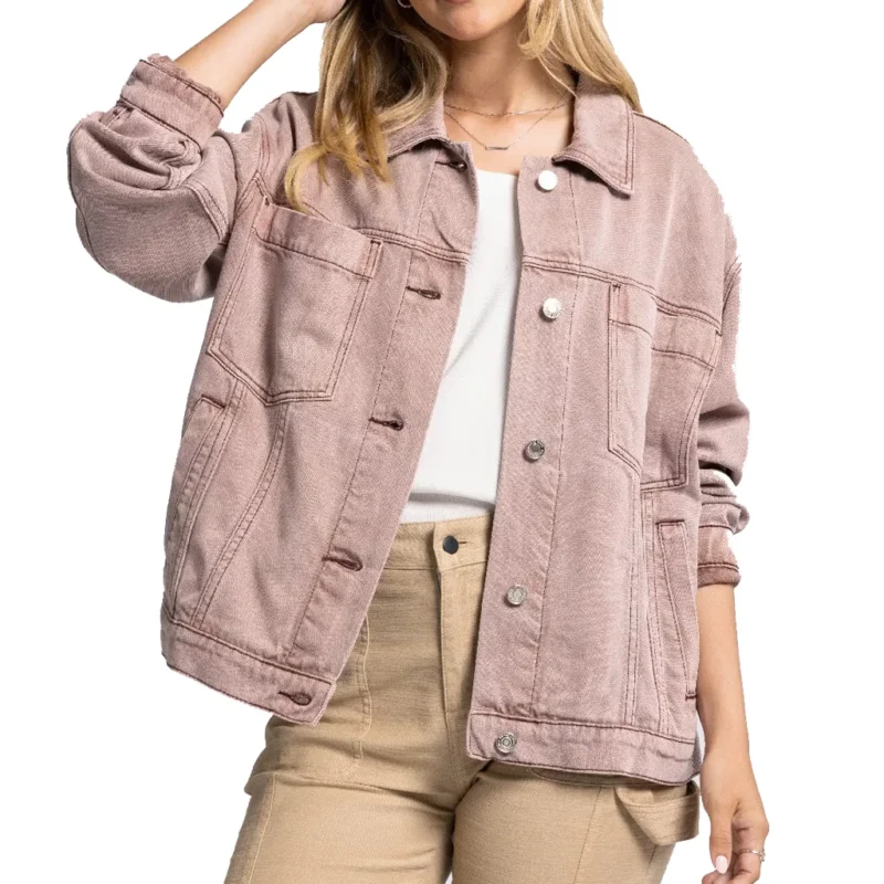 Carrie S01 Summer H. Howell Denim Jacket