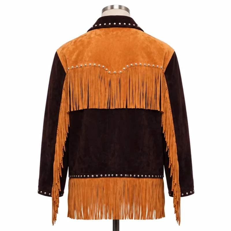 Ceedee Lamb Brown Fringe Jacket