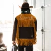Ceedee Lamb Brown Fringe Jacket