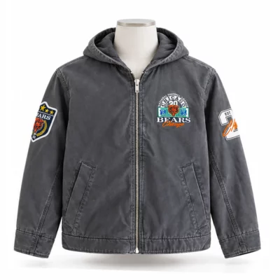Chicago Bears Bomber Hooded Jacket