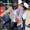Chicago Bears Kyle Monangai Varsity Jacket