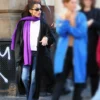 Die Alive Set Zoë Kravitz Black Coat