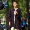 Die Alive Set 2026 Zoë Kravitz Coat