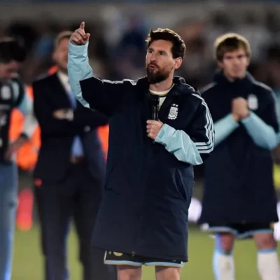 Estadio Monumental Lionel Messi Coat