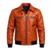 Halloween Haunted Castle Leather Jacket