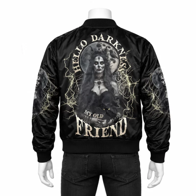 Halloween Witch Bomber Jacket