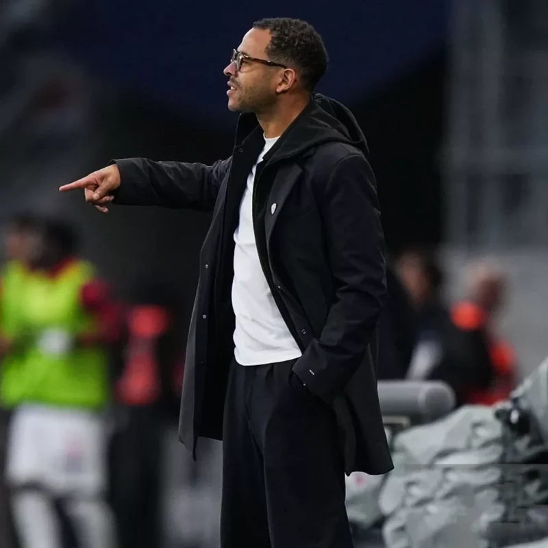 Paris FC Head Liam Rosenior Blazer