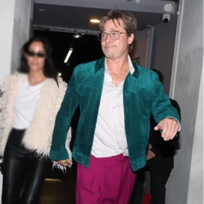 James Blake Concert Brad Pitt Jacket