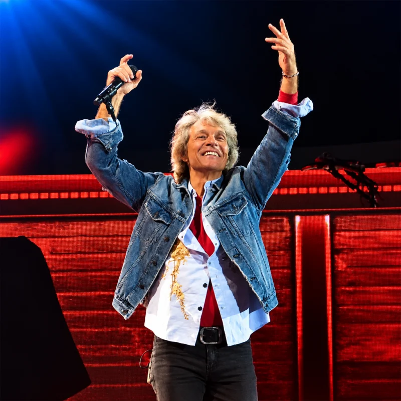 Wembley Stadium Jon Bon Jovi Denim Jacket