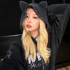 Wildworld Katseye Yoonchae Cat Ear Hoodie