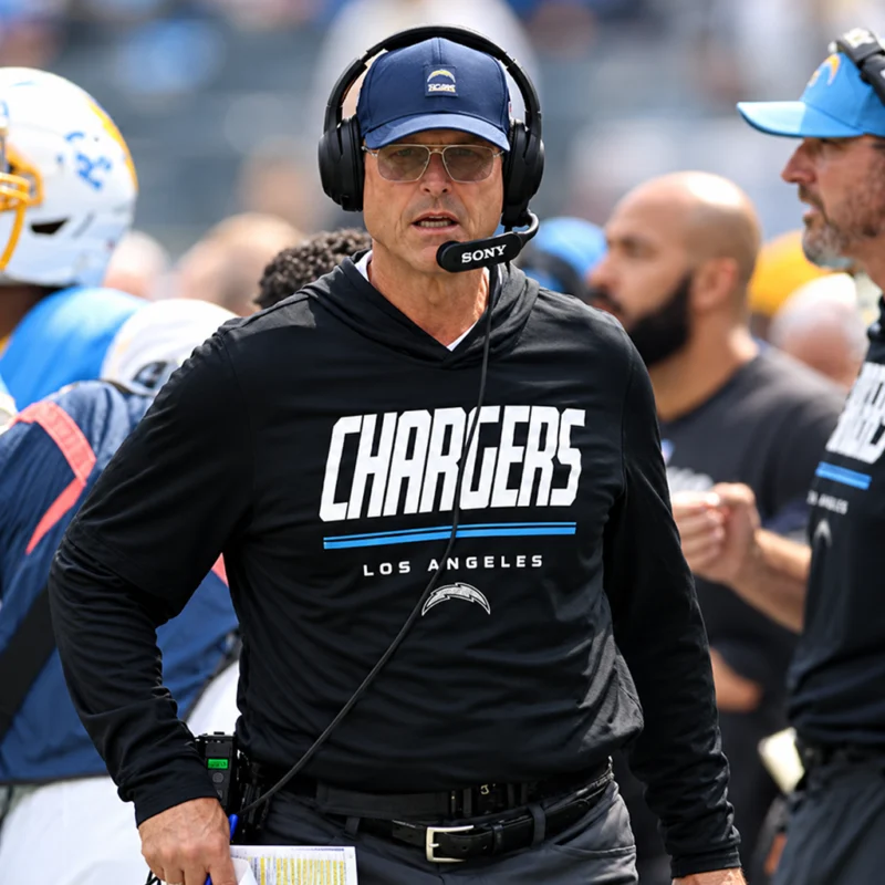 LA Chargers Preseason Jim Harbaugh Hoodie
