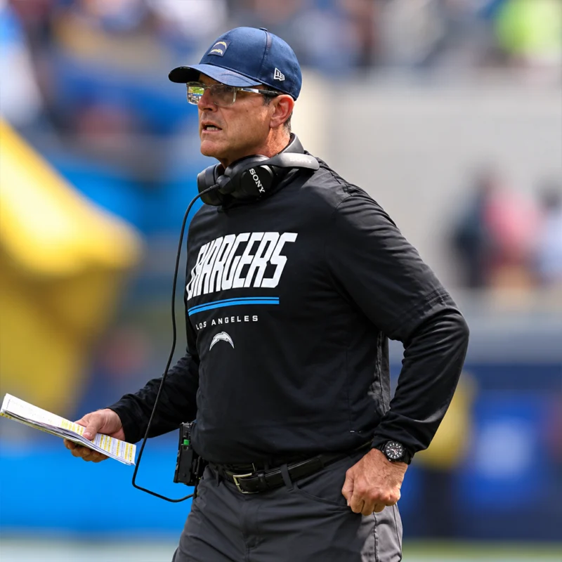 LA Chargers Preseason Jim Harbaugh Hoodie
