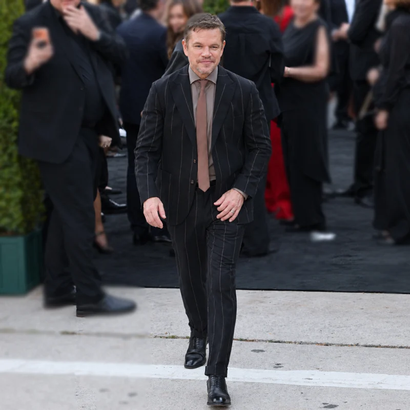 LA Premiere Matt Damon Suit