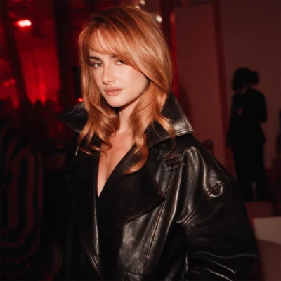 LFW Grace Van Patten Jacket