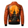 Halloween Haunted Castle Leather Jacket