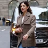 London 2026 Monica Barbaro Coat