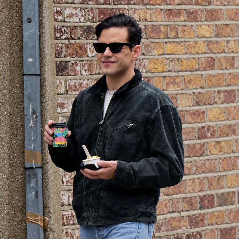 Ice Cream London Rami Malek Jacket