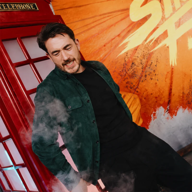 Photocall Street Fighter 2026 Andrew Koji Jacket