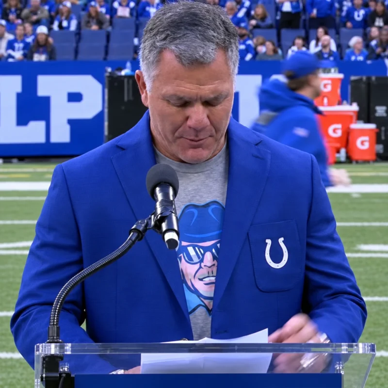 Lucas Oil Stadium Adam Vinatieri Blazer