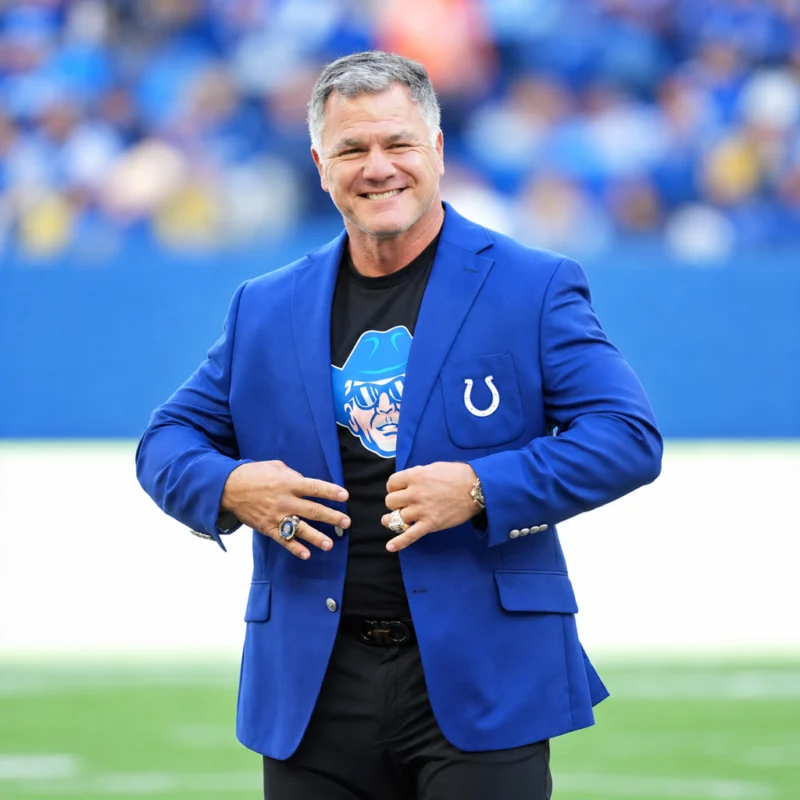 Lucas Oil Stadium Adam Vinatieri Blazer