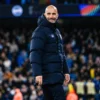 Manchester City Head Enzo Maresca Puffer Coat