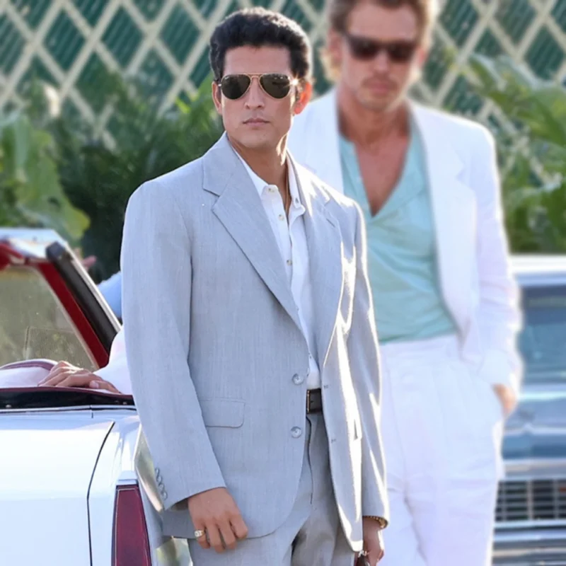 Miami Vice '85 Danny Ramirez Grey Blazer