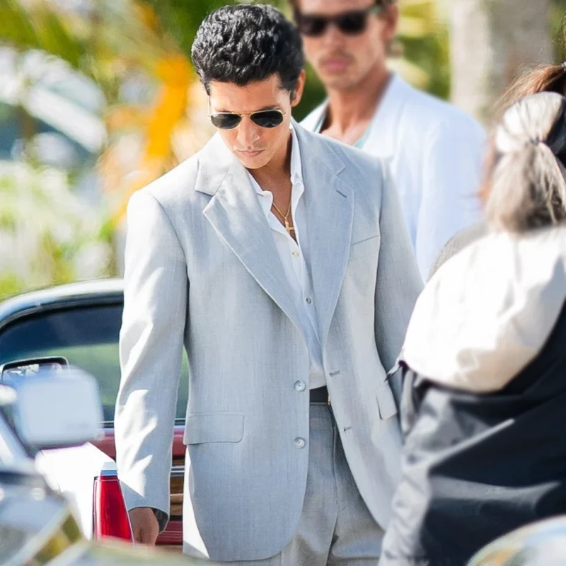 Miami Vice '85 Danny Ramirez Grey Blazer