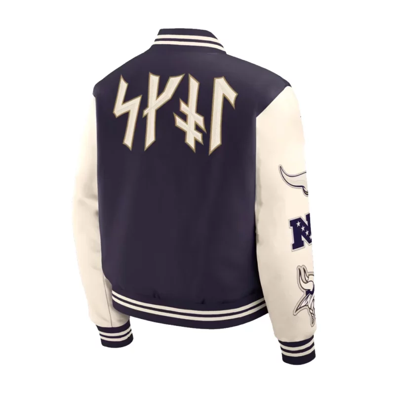 Minnesota Vikings Rivalries Varsity Jacket