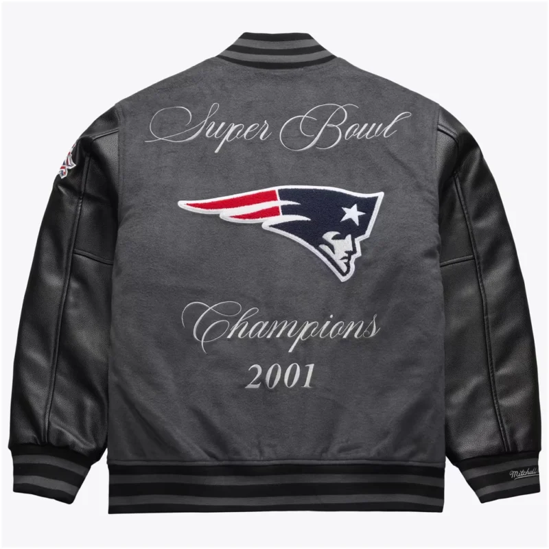 NE Patriots Legacy Made Varsity Jacket