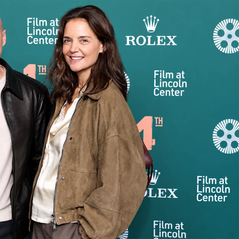 NY Film Festival 2026 Katie Holmes Jacket