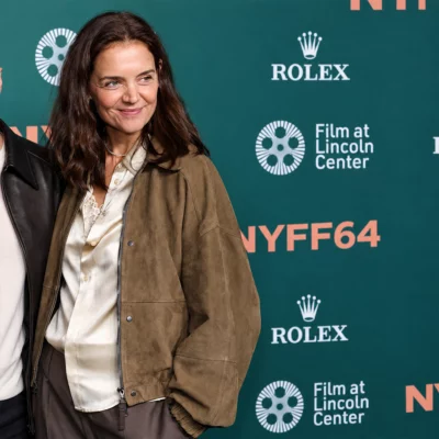 NY Film Festival 2026 Katie Holmes Jacket